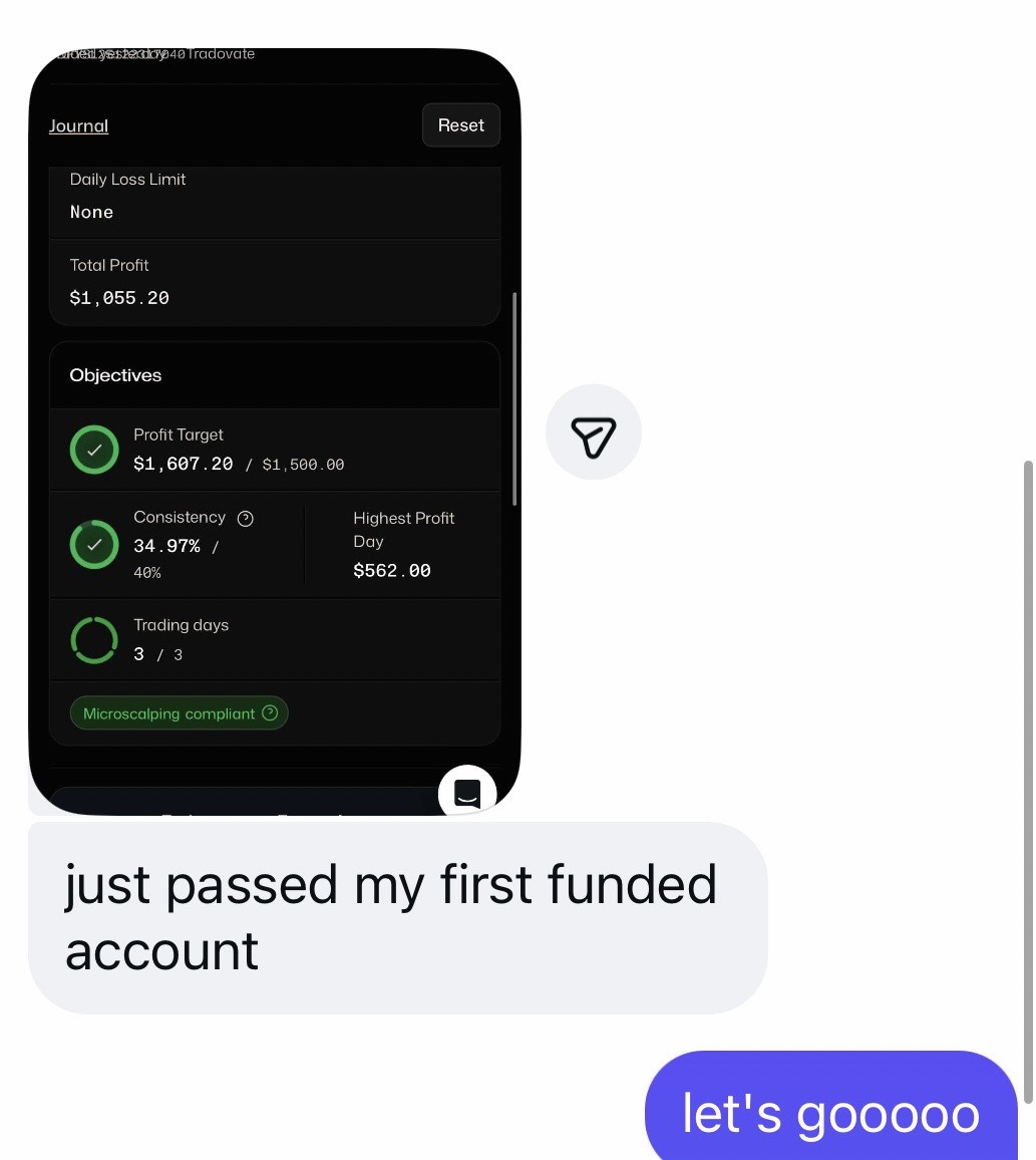 student trading result